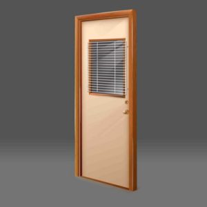 BD26 - Door Security Grille - 25" High