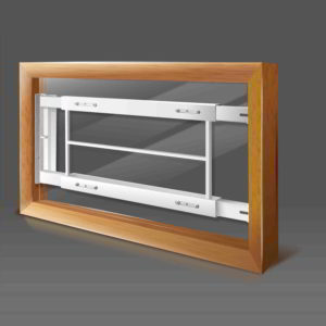SERIES 202 C - 12-24" High X 29-42" Wide, (Swing-Away)